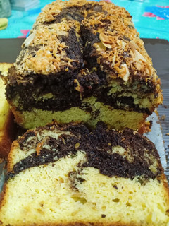Foto resep Marmer cake #Keto 😍