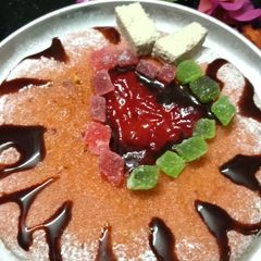 A picture of Beetroot cake.