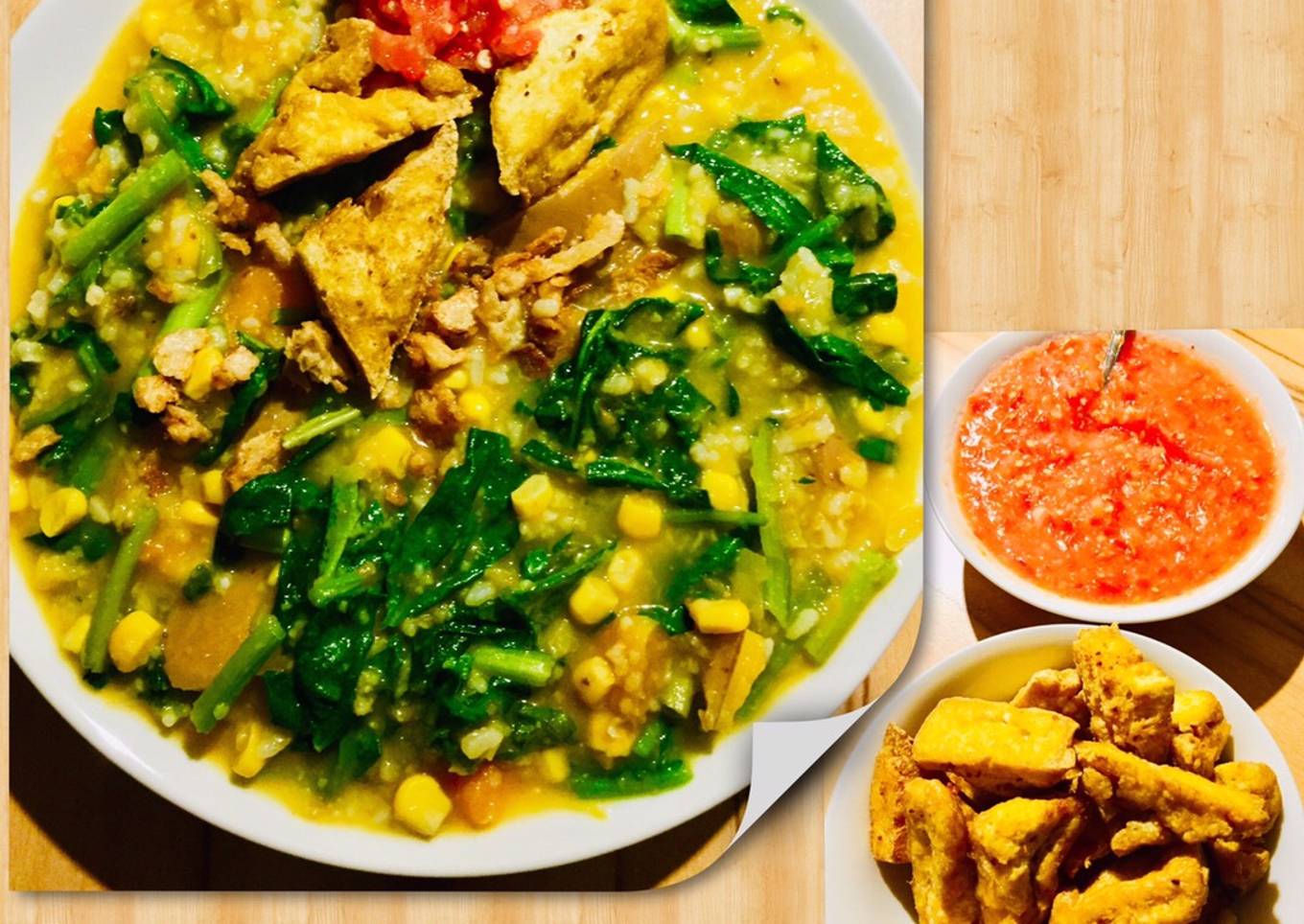 Bubur Manado / Tinutuan (in English & Indonesian language)