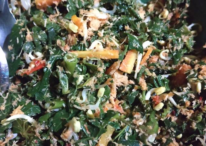 Cara Memasak Urap daun ketela seadanya Farah Quinn