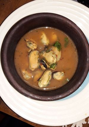 Una foto de Cazuela de mejillones