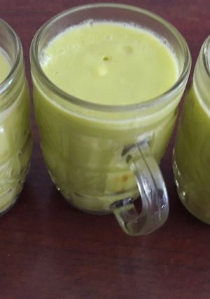 Foto resep Escream alpukat agar with white milk yumii😋