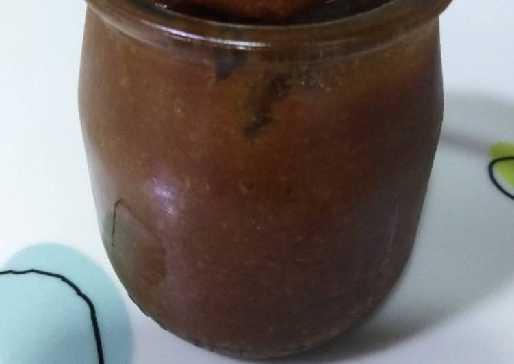 Flan de persimon
