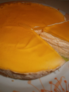 Una foto de Mousse de mango