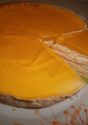 Una foto de Mousse de mango