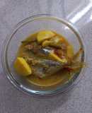 Ikan kembung bumbu kuning (menu toddler)