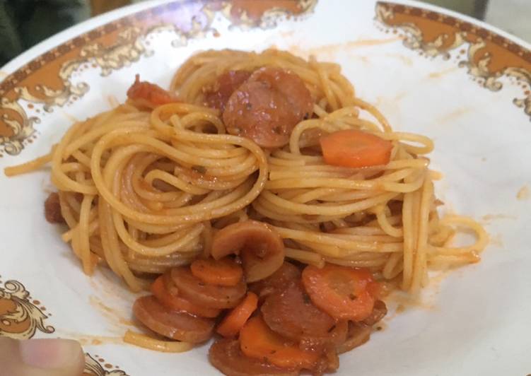 Spaghetti Bolognes bumbu jadi