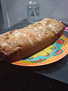 Una foto de Budín de manzana integral 🍎