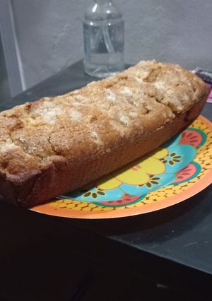 Una foto de Budín de manzana integral 🍎