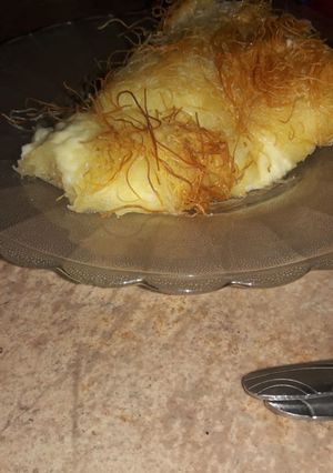 صورة لوصفة كنافه بالبيت والله ياجماعه الطعم روعه
