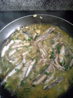 Una foto de Boquerones encebollados