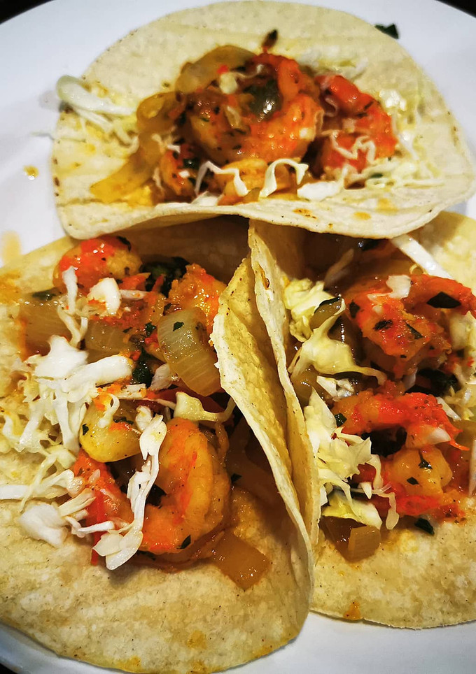 Una foto de Tacos de Camarones