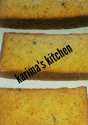 A picture of Plantain cake.