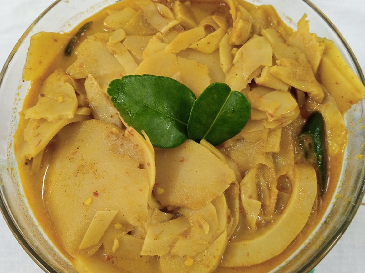 Standar Resep bikin Gulai Rebung Bumbu Instant Ala Dapur Saya 😘 yang nikmat