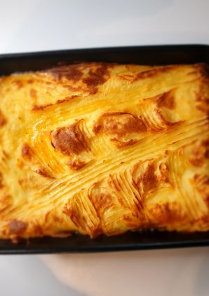 Une photo de Parmentier de canard confit recette de famille