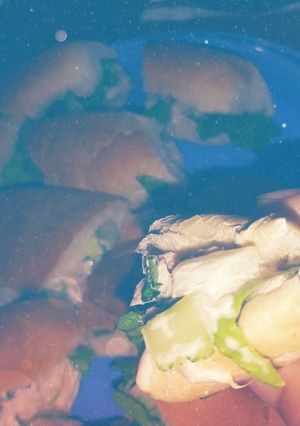 صورة لوصفة شطائر التونه بالخس 🐟🥪