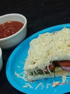 वेज चीज़ सैंडविच (Veg cheese sandwich recipe in Hindi) रेसिपी मुख्य फोटो