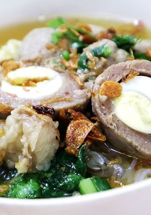 Foto resep Bakso Sapi isi Telur Puyuh