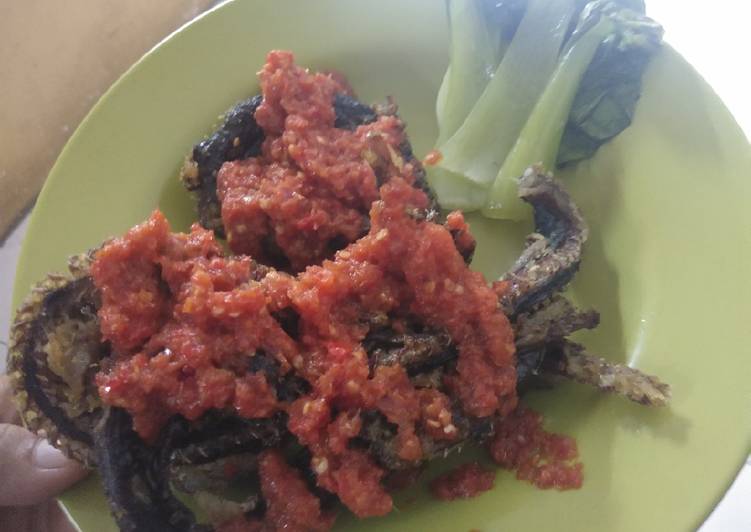 Belut Kriuk Balado