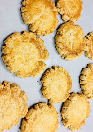 Una foto de Polvorones de naranja