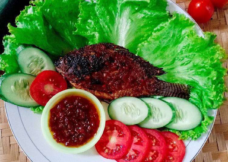 Ikan Mujaer Bakar