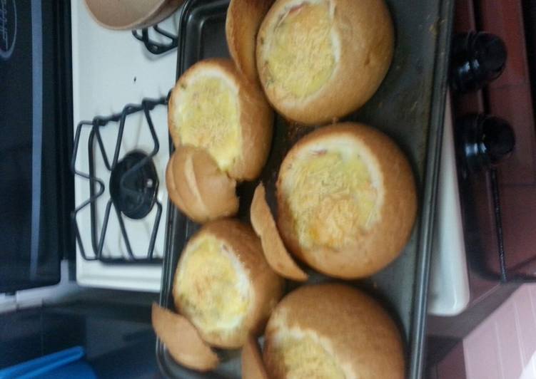 Panecillos rellenos horneados!!