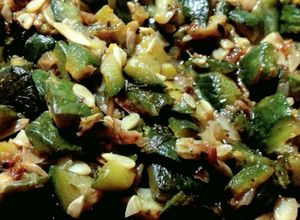 Una foto de Zapallitos verdes revueltos