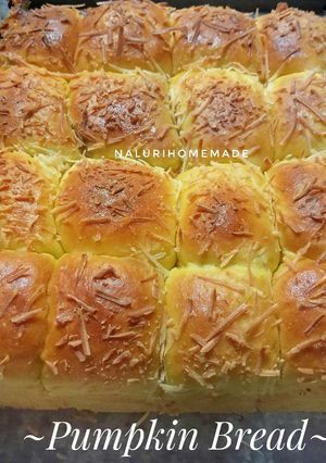Foto resep 19.2020.Roti Labu Kuning (Pumpkin Bread)
