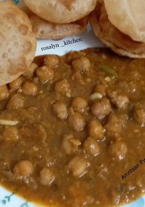 A picture of Amritsari Pindi Chole.