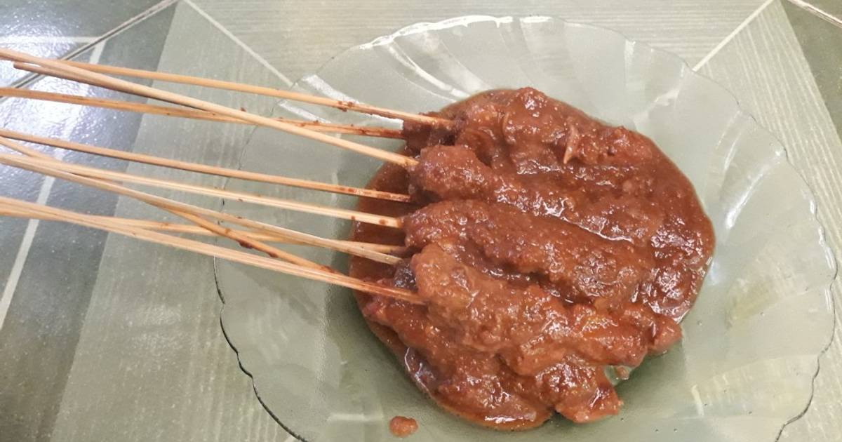 Resep Sate ayam bumbu kacang oleh Weli Kwang || Matrix ...