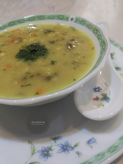 عکسی از دستور سوپ قلم