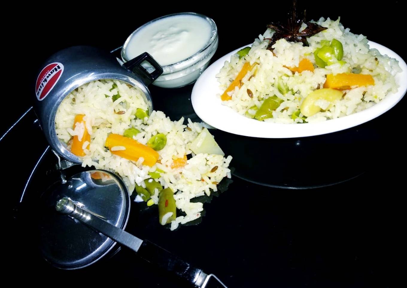 Speedy veg pulao