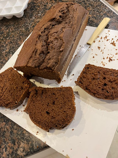 Una foto de Budín de chocolate súper húmedo SIN AZÚCAR CON STEVIA
