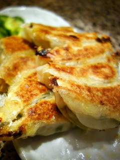A picture of Super Easy! How to Make and Cook Gyoza with Crispy Wings.