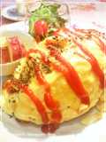 Savory Omurice with Ground Meat