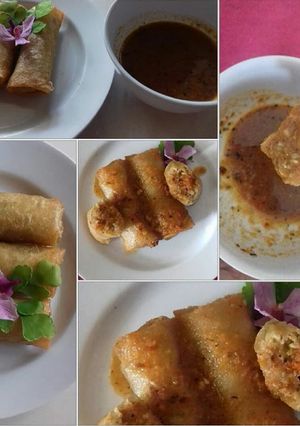 Foto resep Lumpia udang saus Thailand #tantanganakhirtahun