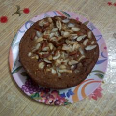 Bread badam cake A picture of Bread badam cake.