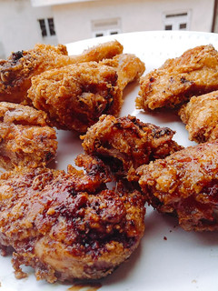 A picture of Honey, soy sauce crispy chicken.