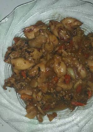 Foto resep Sambal cumi (+ tips cumi awet difreezer dan seger)
