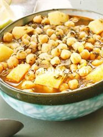 Easy Way Make Recipe Moroccan Chickpea &amp; Potato Soup that is  Makes Drooling, Delicious}