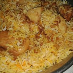 Dum wali biryani A picture of Dum wali biryani.
