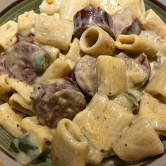 A picture of Voodoo Pasta.