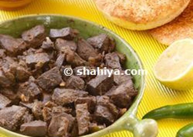 Kibda Iskandaraniya, Egyptian fried liver