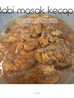Foto resep Babi kecap ala cien