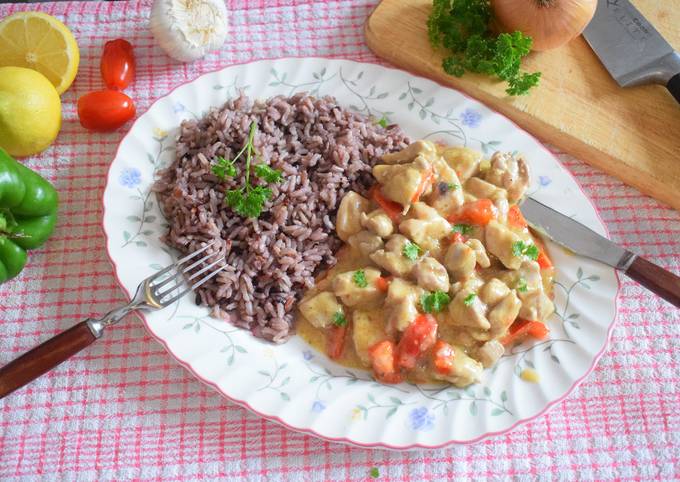 Simple Way to Prepare Gordon Ramsay Lemon coconut chicken, my way