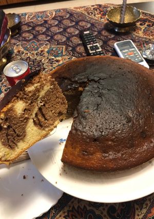 صورة لوصفة كيك بالموز والنوتيلا