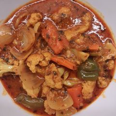 A picture of Gobhi Tikka Masala.
