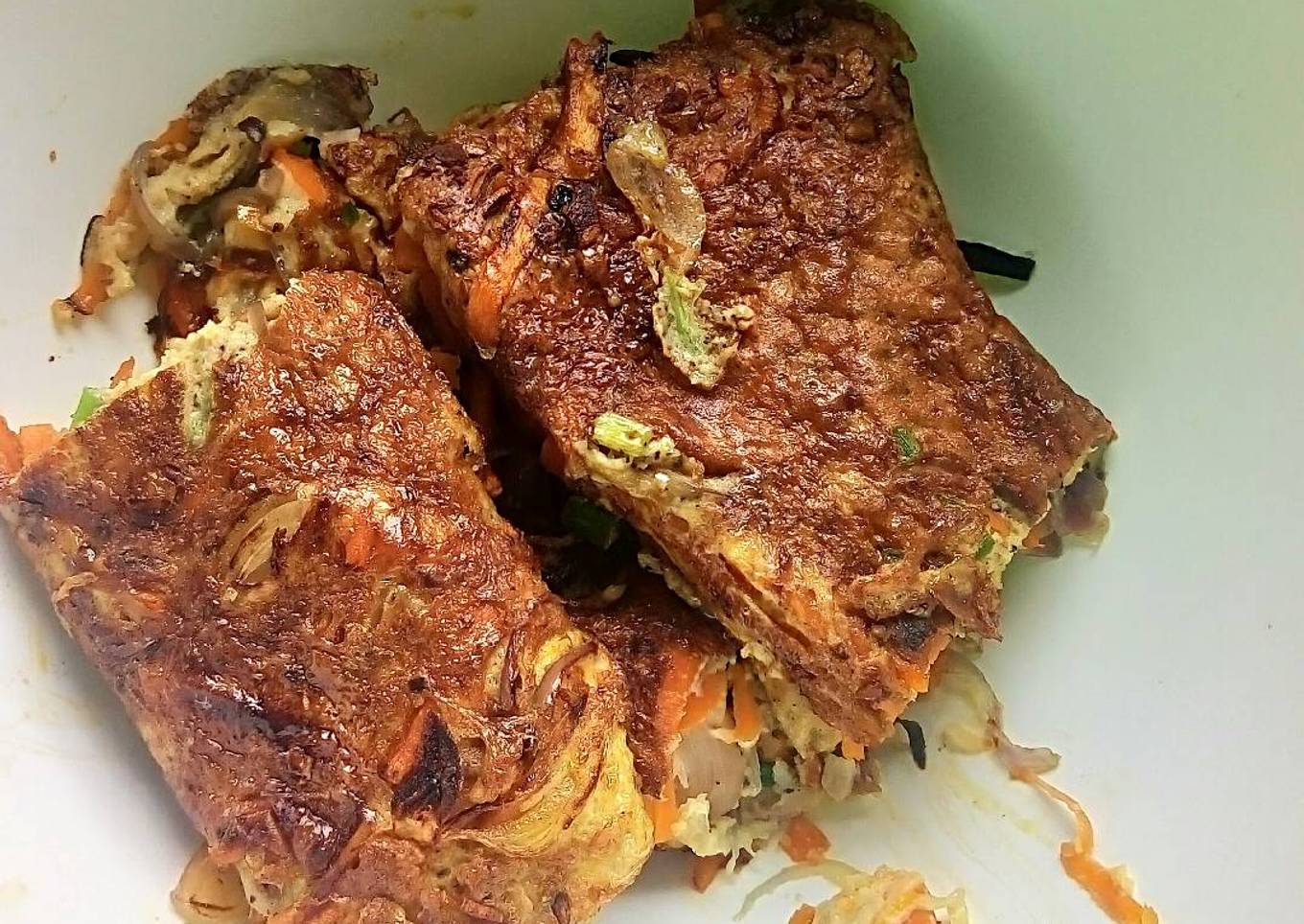 Quick, Healthy Rolled Omelet