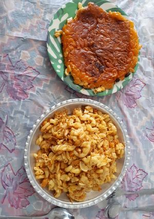 عکسی از دستور ماکارانی شکل دار