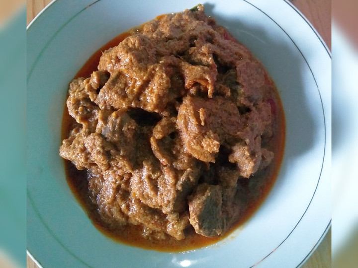 Ini dia! Resep mudah bikin Rendang Ati Sapi  nikmat